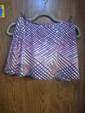 bcg Women’s Pink Patterned A-Line Skirt.  Box 47